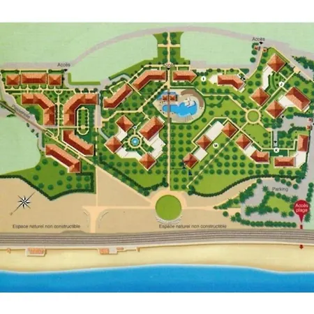 Daire Grand Front De Climatise-piscine-parking- Juan Les Pins