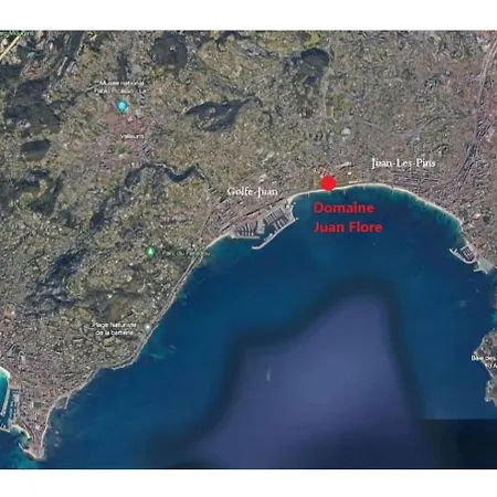 Grand Front De Climatise-piscine-parking- Juan Les Pins Apartman