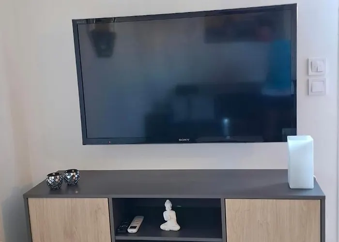 Grand Front De Climatise-piscine-parking- Juan Les Pins Daire