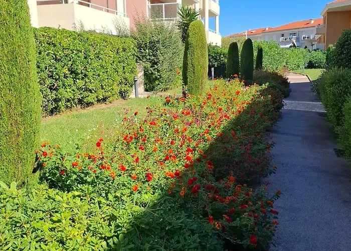 Daire Grand Front De Climatise-piscine-parking- Juan Les Pins *